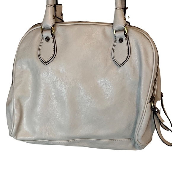 Guess Ladies Handbag Satchel Bag Stone Seun Embellished Studs - Picture 3 of 7